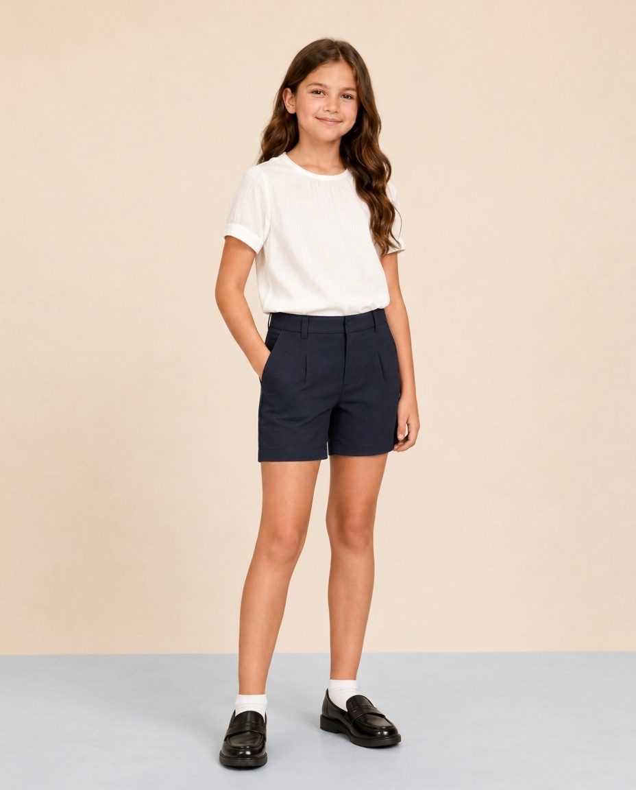 Girl's Classic Tailored Shorts