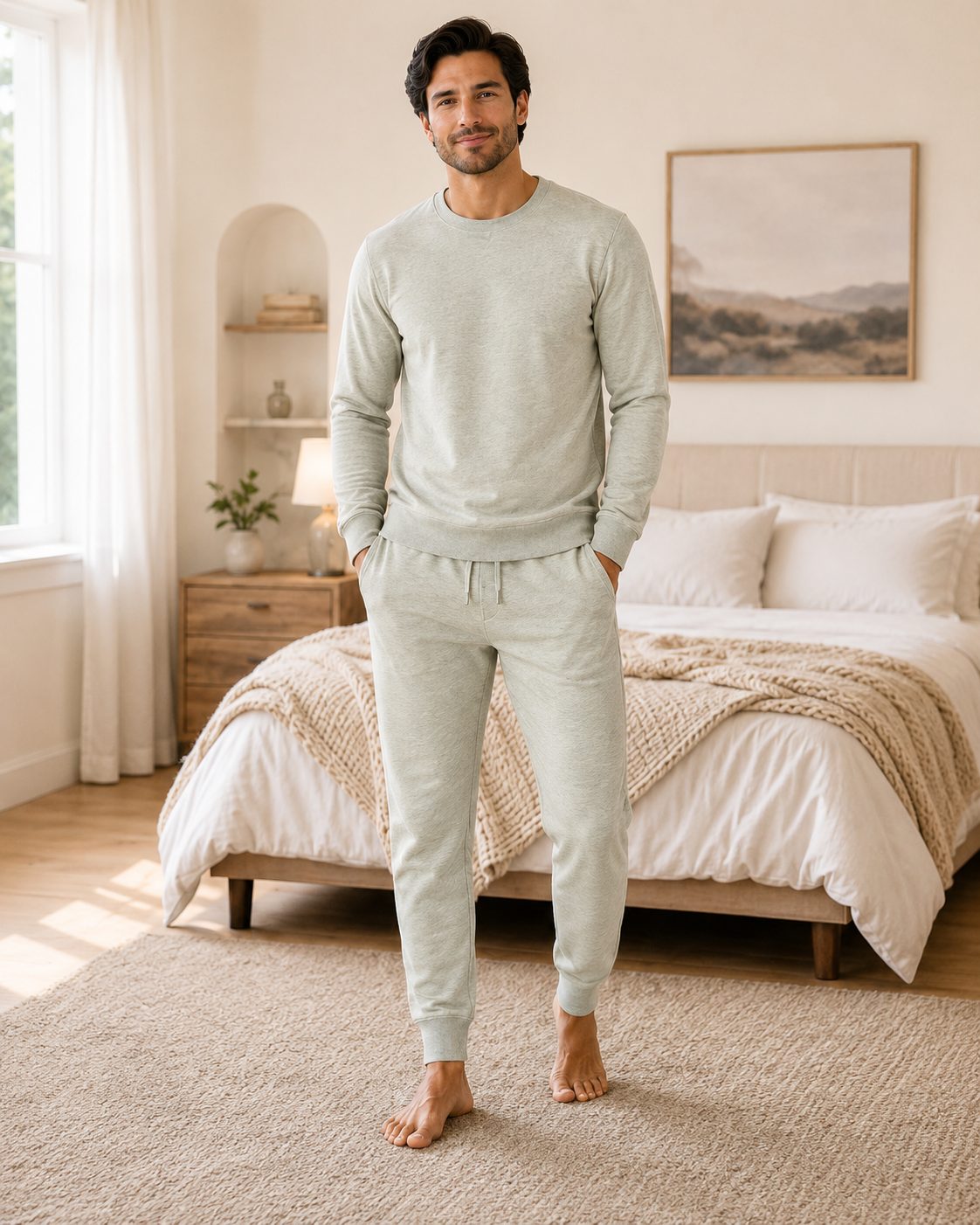 Men's French Terry Lounge Set