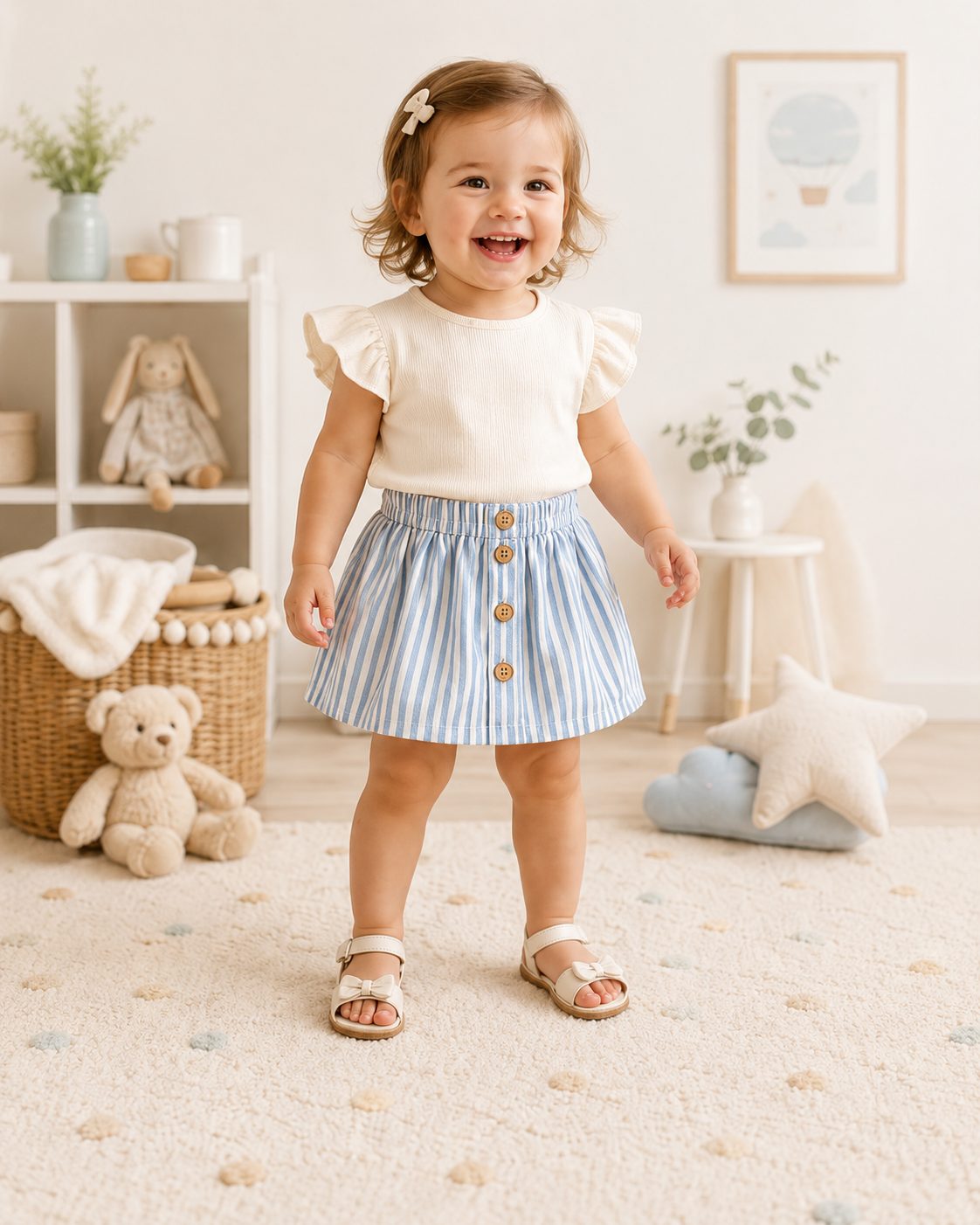 Baby Striped Skirt