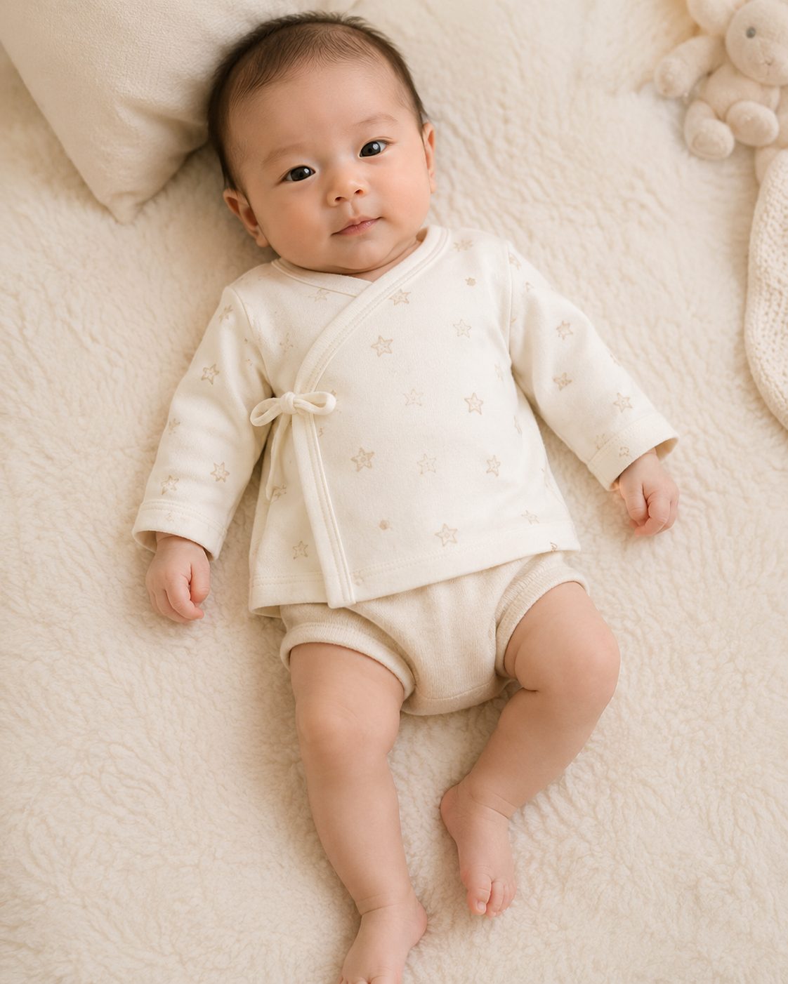Newborn Kimono Wrap Top