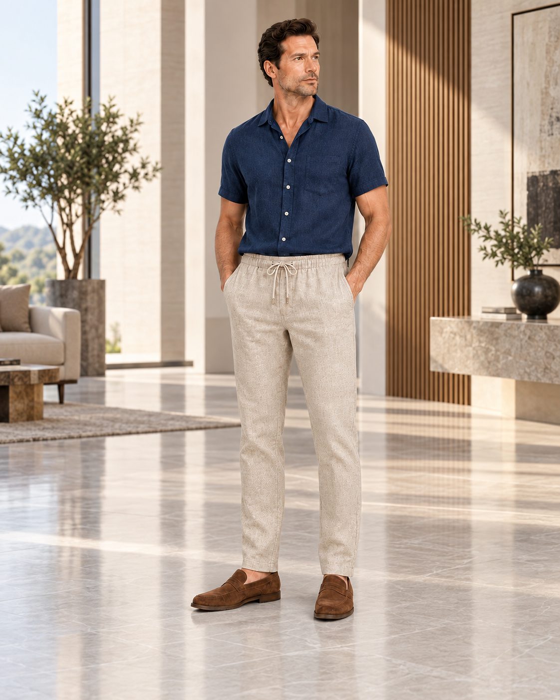 Men's Linen Pants