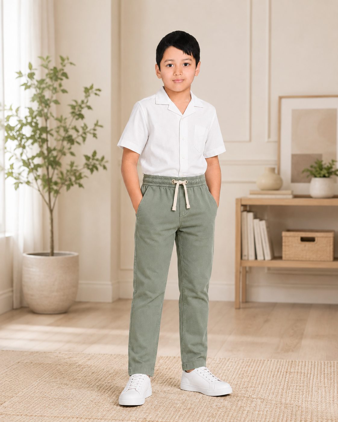 Boy's Drawstring Pants
