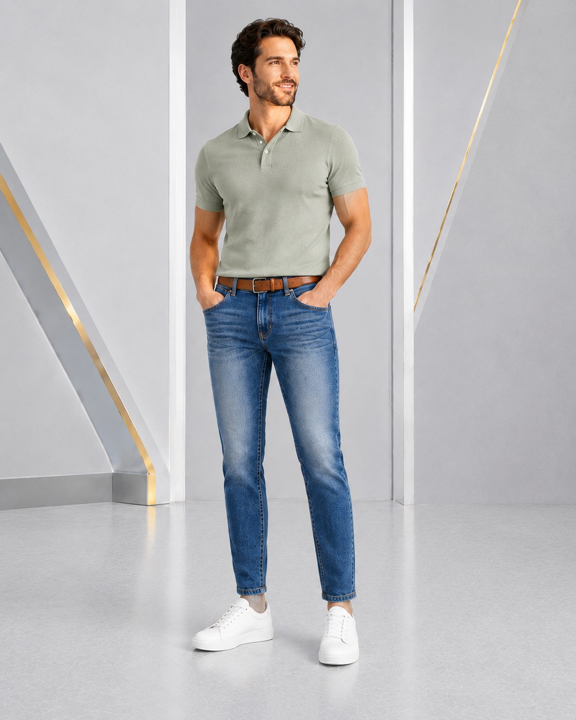 Men's Tapered Jeans