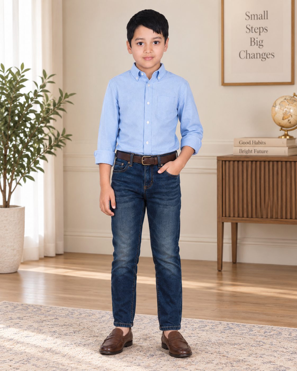 Boy's Tapered Jeans