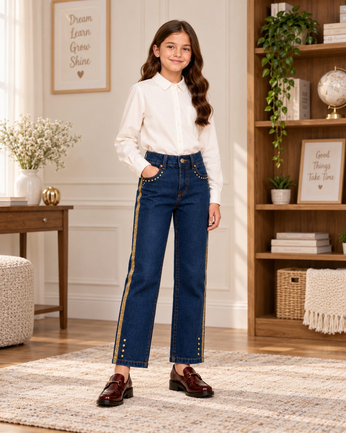 Girl's Fashion Jeans