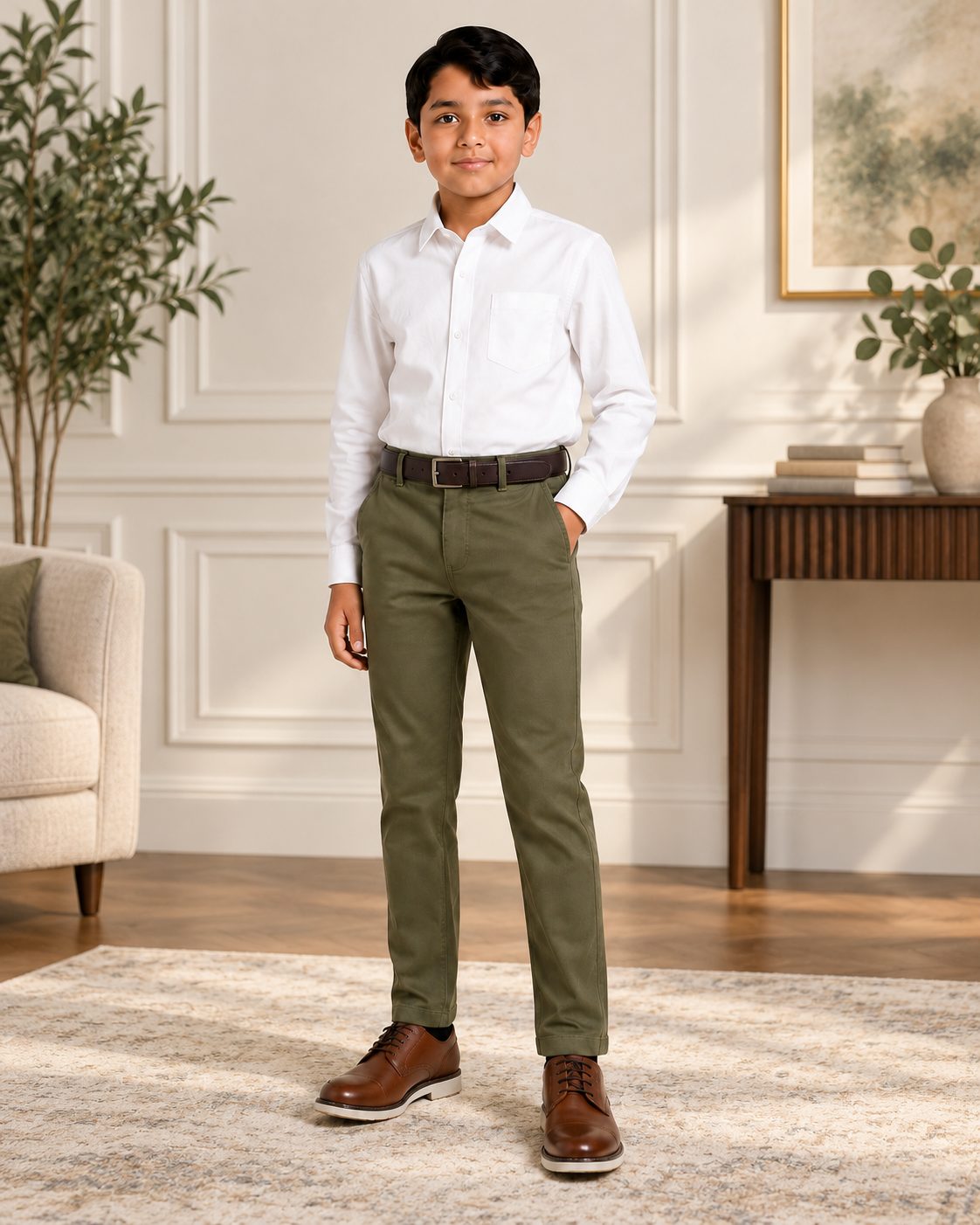Boy's Five-Pocket Pants