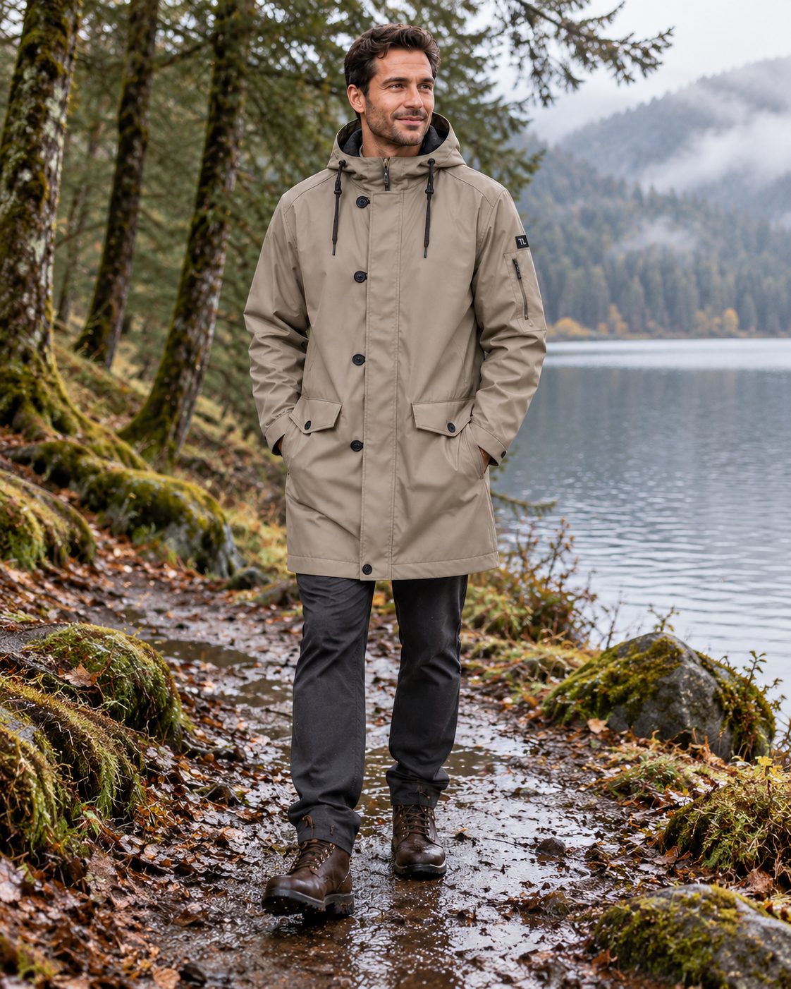 Men's Brackenport Rain Coat