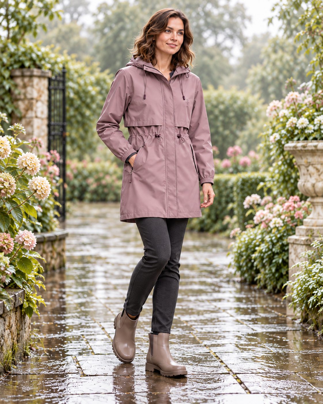 Women's Fernmist Rain Parka