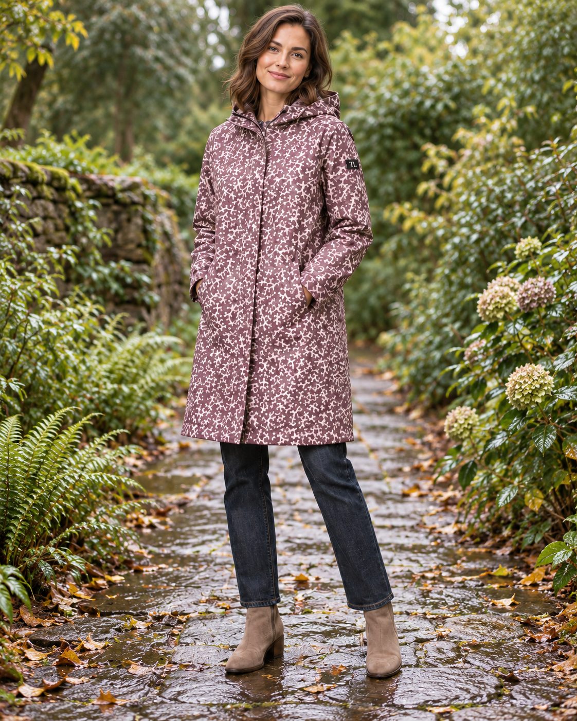Women's Fernwhisper Rain Coat