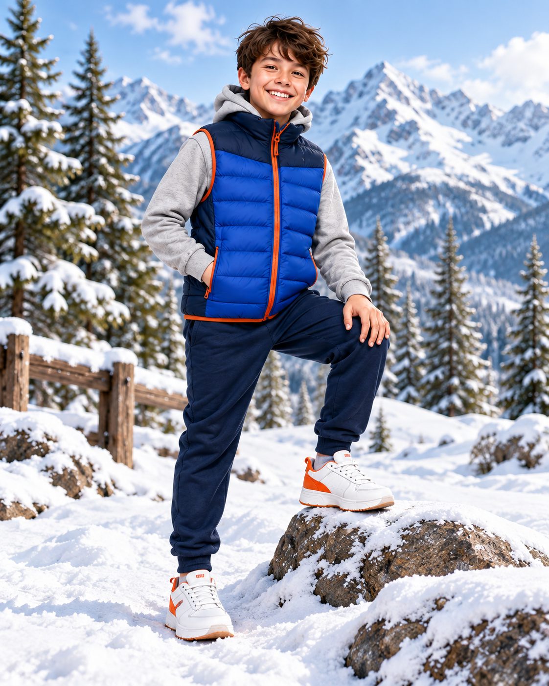 Boy's Down Vest