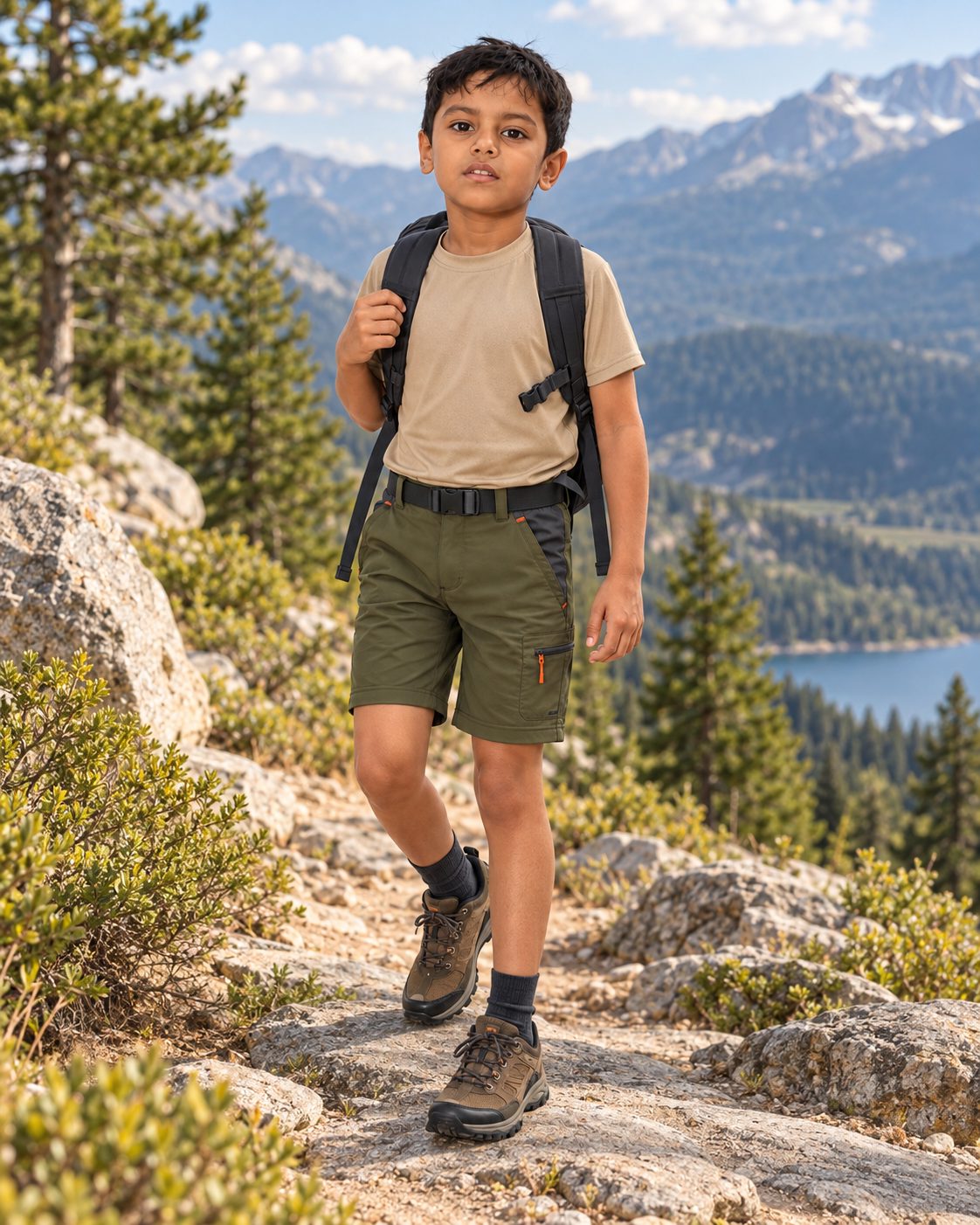 Boys' TrailCore Hiking Shorts