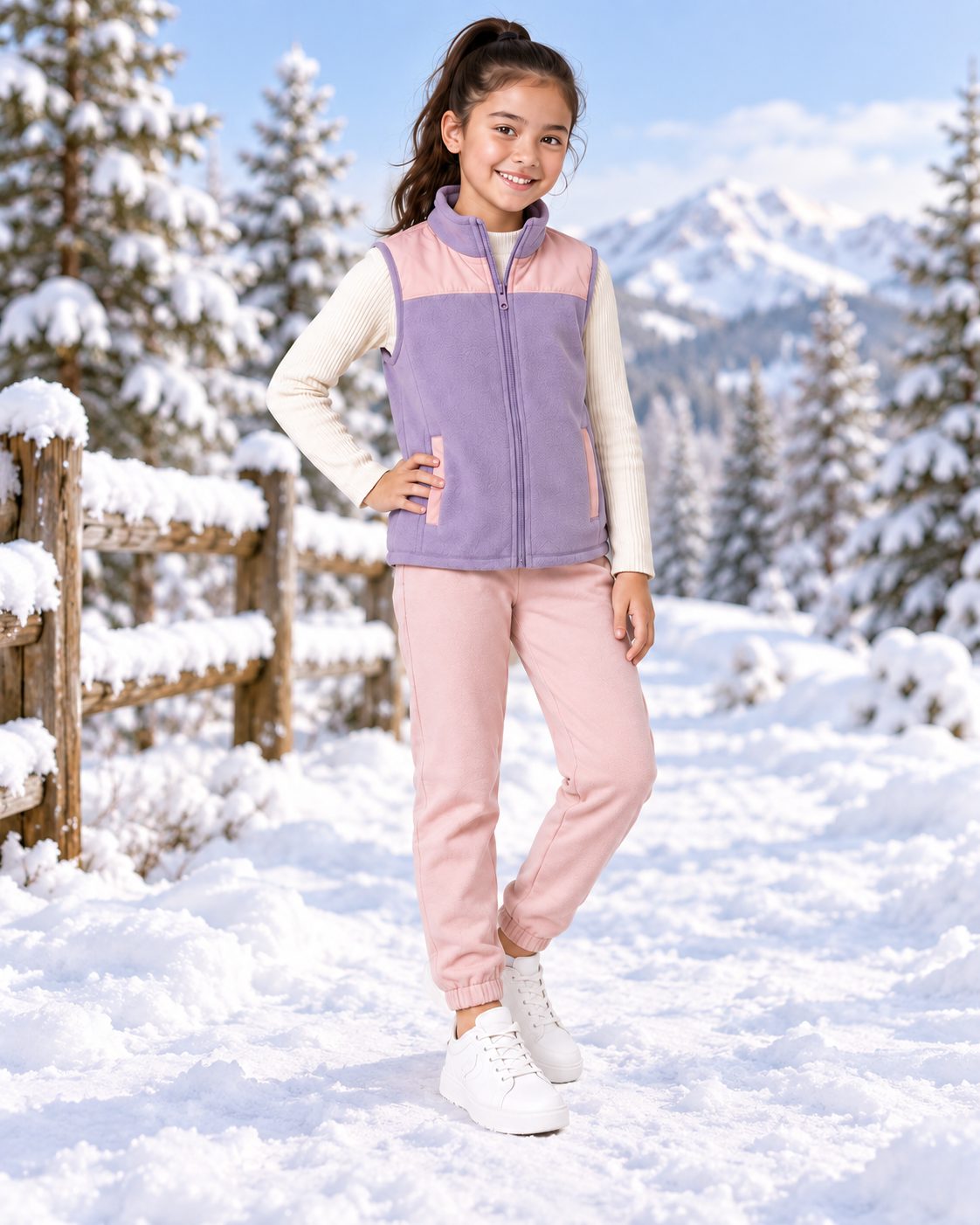 Girl's Fleece Vest